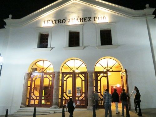 Paseo por Mexico Centenario Teatro Juárez de La Paz