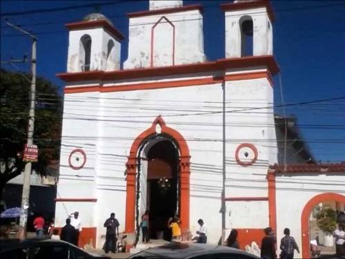 Paseo por Mexico Parroquia de San Sebastián Mártir en Berriozábal
