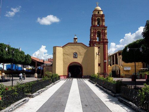 Paseo por Mexico Iglesia de San Pablo Apóstol en Axochiapan