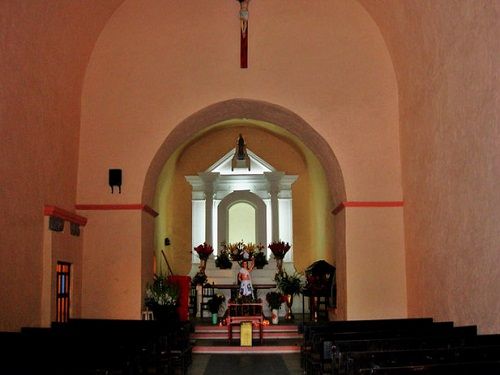 Paseo por Mexico Interior de la Capilla de San Sebastián Mártir en Jojutla