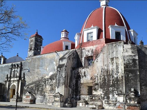 Paseo por Mexico Ex Convento Agustino y Parroquia de San Agustín en Jonacatepec