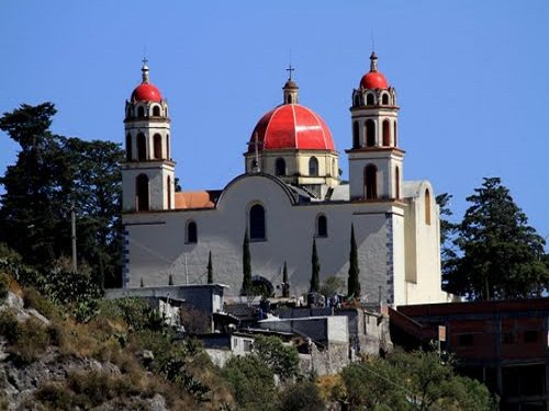 Paseo por Mexico Iglesia del Calvario en Aljojuca