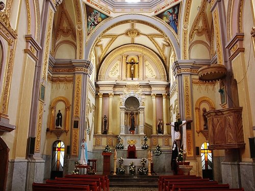 Paseo por Mexico Interior de Templo parroquial a San José de Cañada Morelos