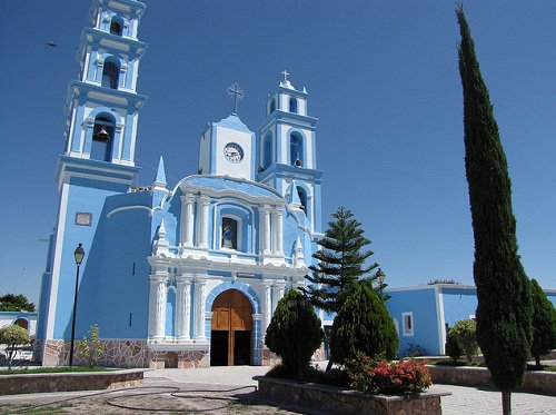Paseo por Mexico Templo parroquial Chigmecatitlán