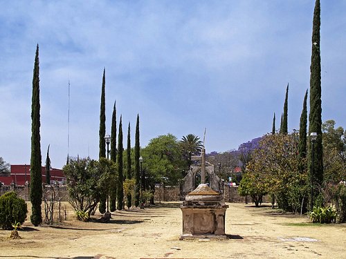Paseo por Mexico Atrio de Ex convento de Huaquechula