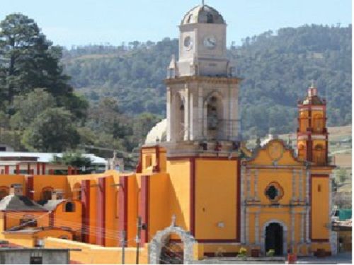 Paseo por Mexico Iglesia de Texocuixpan en Ixtacamaxtitlán