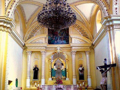 Paseo por Mexico Interior de Iglesia de San Juan de Dios en Izúcar de Matamoros