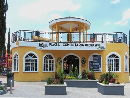 Paseo por Mexico Moderno kiosco de Santa Clara Ocoyucan