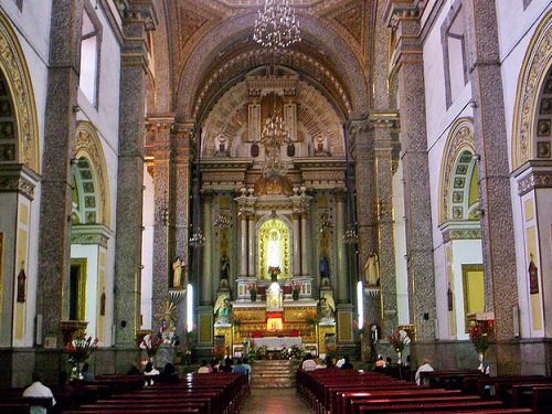 Paseo por Mexico Interior de Templo y Ex convento la Merced en Puebla