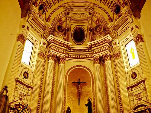 Paseo por Mexico Interior de Templo y Ex convento San Francisco en Puebla