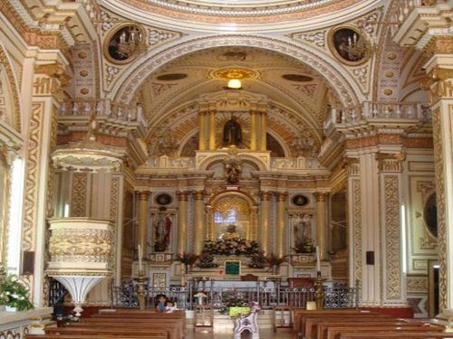 Paseo por México | Interior de Iglesia de los Remedios en San Andrés Cholula Paseo por México | Interior de Iglesia de los Remedios en San Andrés Cholula