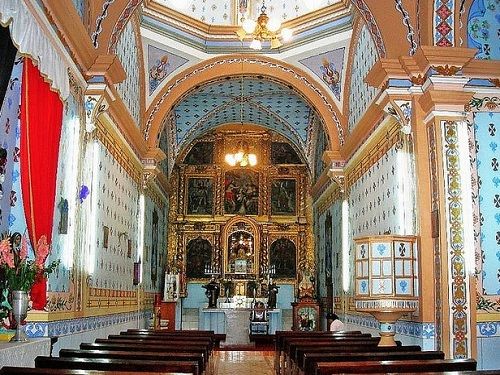 Paseo por Mexico Interior de Templo de la Santísima Trinidad en San Andrés Cholula