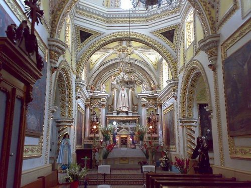 Paseo por Mexico Interior de Parroquia de San Bernadino en San Andrés Cholula