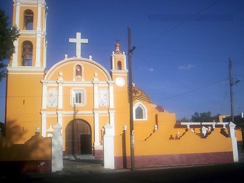 Paseo por Mexico Parroquia de San Juan Bautista en San Juan Atenco