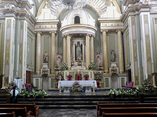 Paseo por Mexico Interior de Catedral de la Inmaculada Concepción en Tehuacán