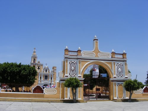 Paseo por Mexico La Parroquia de San Hipolito en Tepeaca