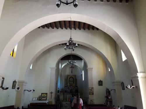 Paseo por Mexico Interior de la Capilla de la virgen de la Balvanera en el poblado de La Aduana, Álamos