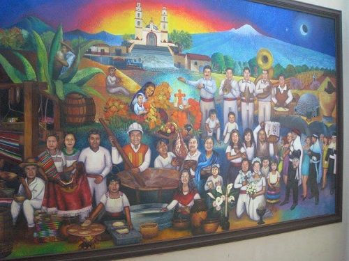 Paseo por Mexico Murales de Contla de Juan Cuamatzi