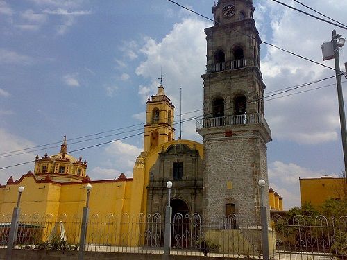Paseo por Mexico Parroquia de San Juan Bautista en Ixtenco