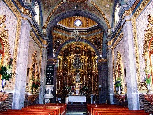 Paseo por Mexico Interior de Parroquia de Santa María Magdalena Tlaltelulco