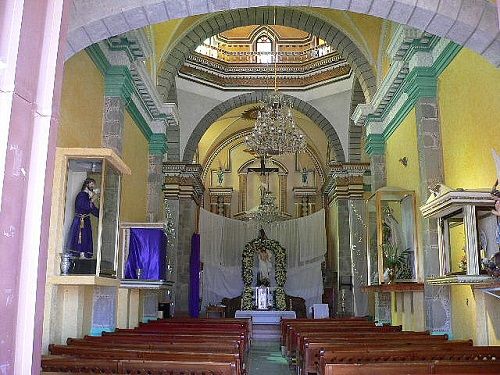 Paseo por Mexico Interior del Templo San José Teacalco
