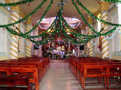Paseo por Mexico Interior del Santuario del niño Jesús del Cerrito en Santa Ana Nopalucan