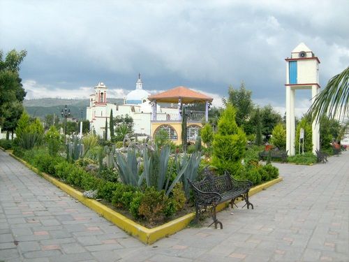 Paseo por Mexico Zócalo de Santa Ana Nopalucan