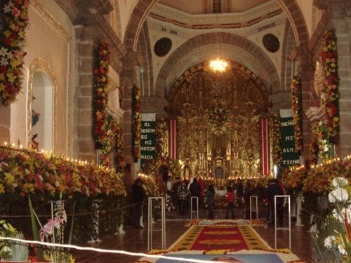 Paseo por Mexico Interior de la Parroquia de Santa Catarina Ayometla
