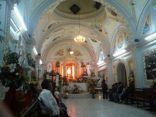 Paseo por Mexico Interior de Capilla del Señor Santiago en Santa Cruz Quilehtla