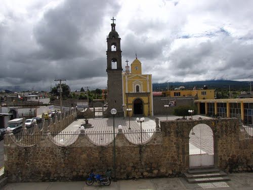Paseo por Mexico Templo de Nuestra Señora de Guadalupe en Santa Cruz Tlaxcala