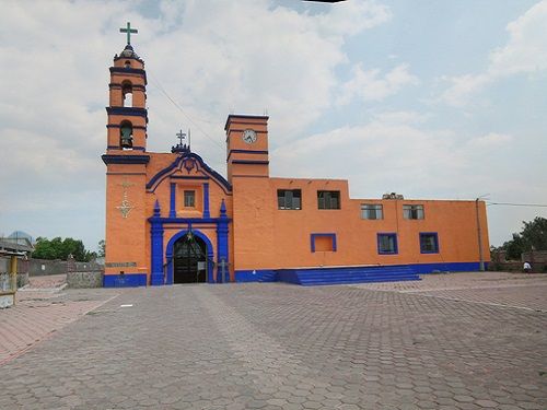 Paseo por Mexico Templo de San Miguel Contla en Santa Cruz Tlaxcala