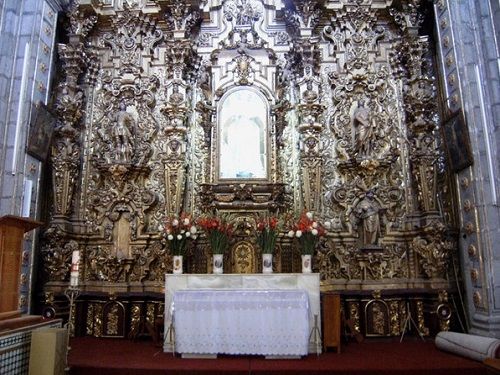 Paseo por Mexico Interior de la Parroquia de San Luis Obispo en Teolocholco
