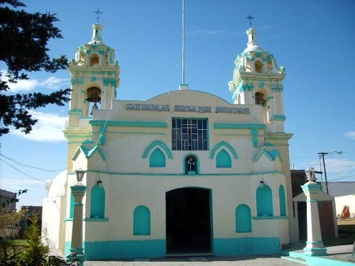 Paseo por Mexico Parroquia de San Nicolás de Tolentino en Terrenate