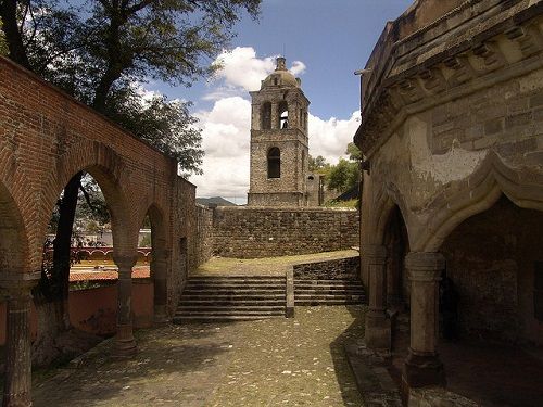 Paseo por Mexico Capilla Abierta del Ex convento de Tlaxcala