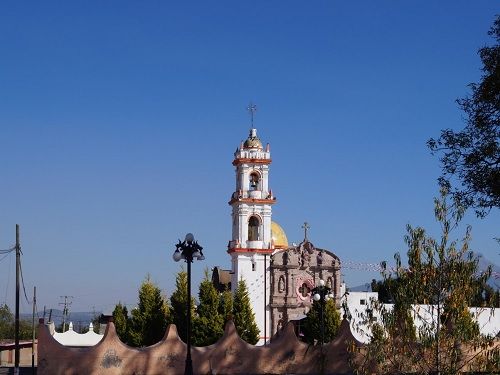 Paseo por Mexico Templo San Simón en Xaltocan