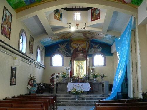 Paseo por Mexico Santuario de Nuestra Señora de Guadalupe en Xaltocan