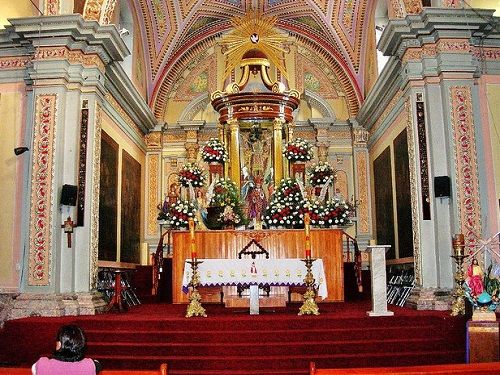 Paseo por Mexico Interior de la Parroquia Santo Toribio de Astorga en Xicohtzinco
